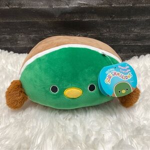 🆕 SQUISHMALLOWS AVERY MALLARD DUCK BIRD GREEN BROWN STACKABLE PLUSH TOY